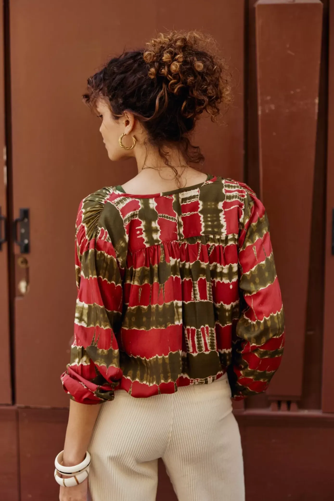 Blouses & Chemisiers|LA PETITE ÉTOILE Blouse Amabel Tie&Die