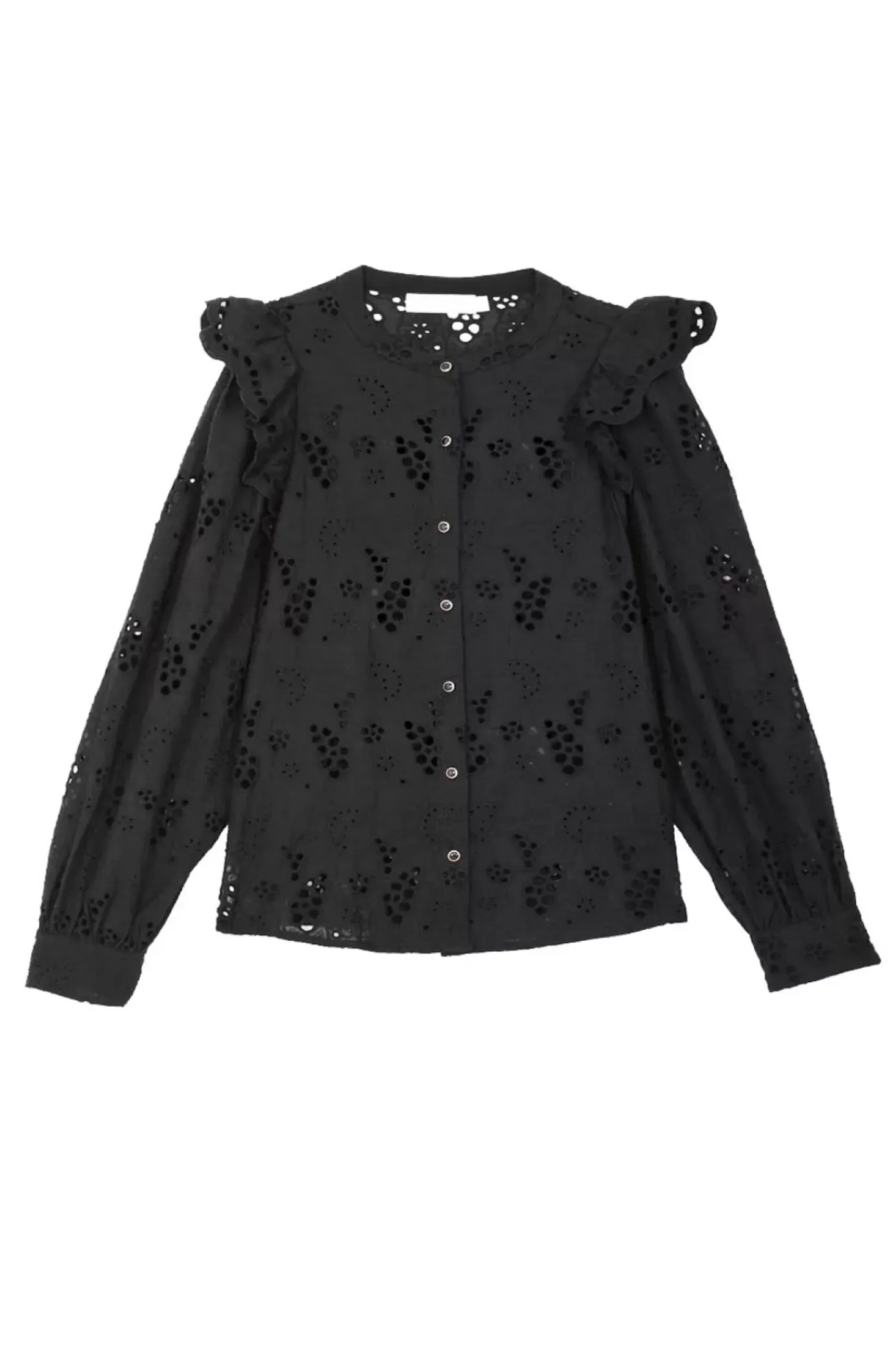 Blouses & Chemisiers|LA PETITE ÉTOILE Blouse Arsine Noir