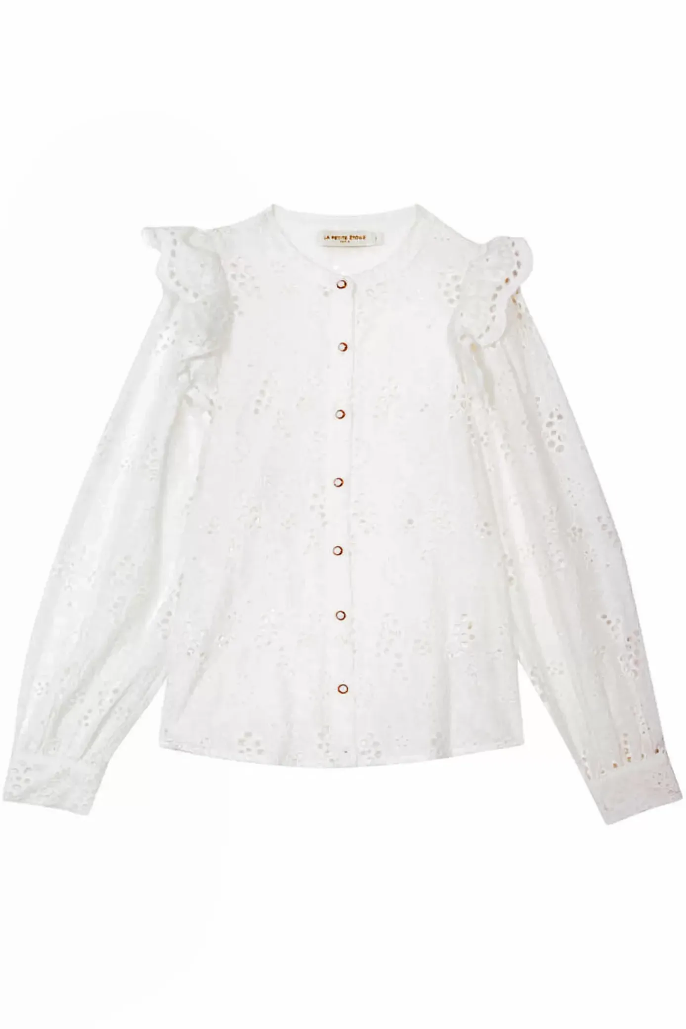 Blouses & Chemisiers|LA PETITE ÉTOILE Blouse Arsine Blanc