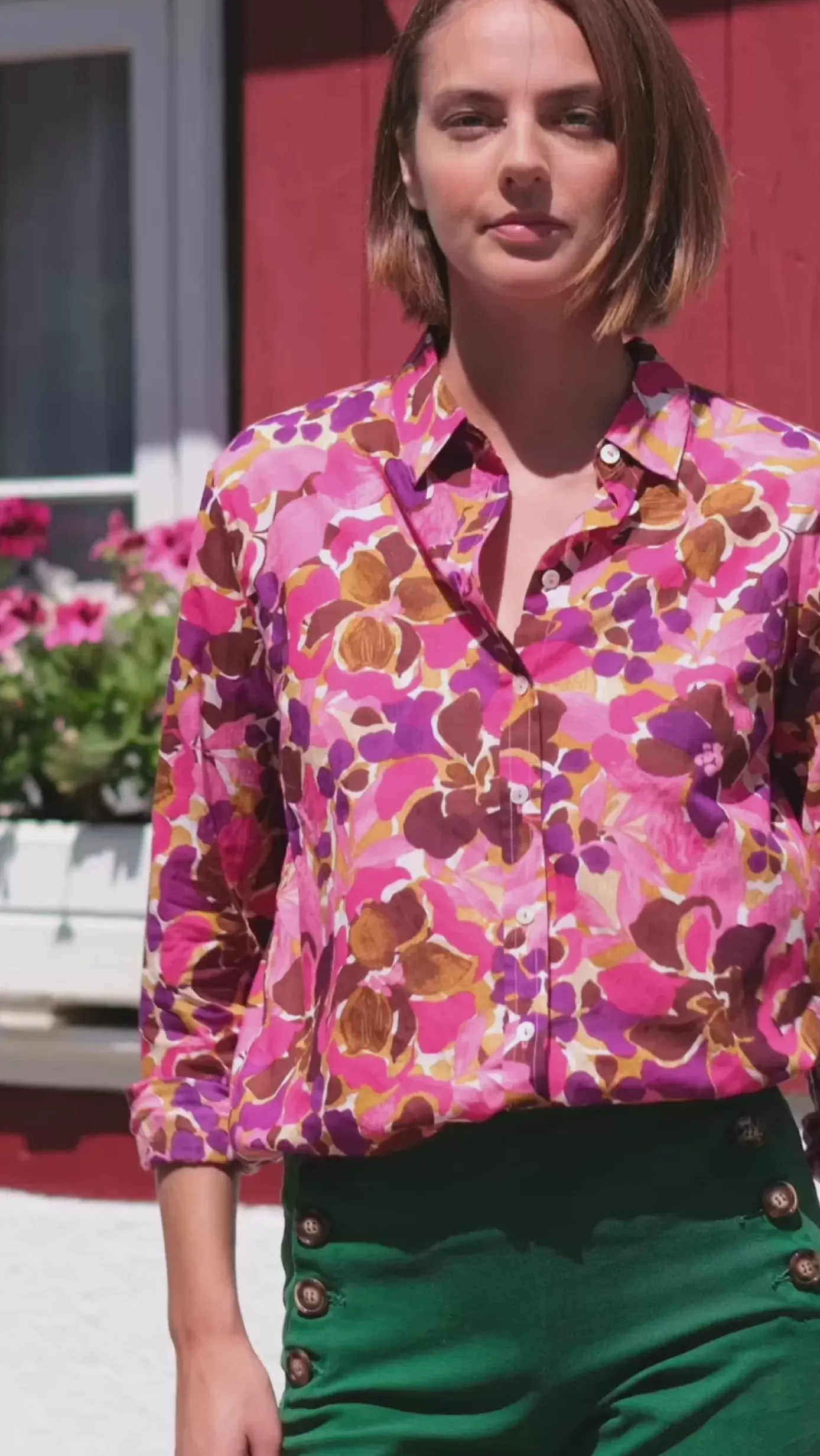 Blouses & Chemisiers|LA PETITE ÉTOILE Blouse Isla Rose