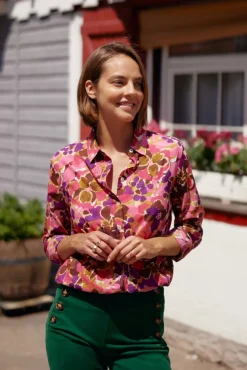 Blouses & Chemisiers|LA PETITE ÉTOILE Blouse Isla Rose