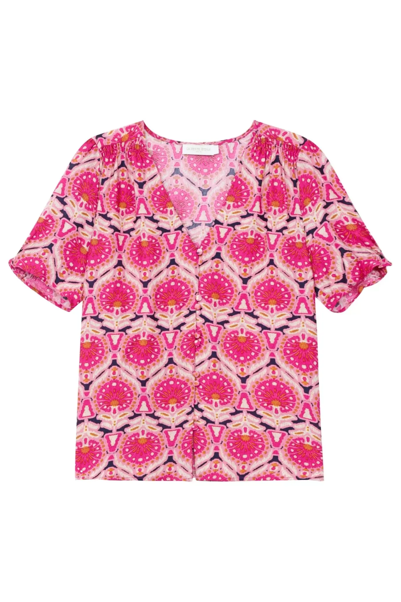 Blouses & Chemisiers|LA PETITE ÉTOILE Blouse Katarina Aztek