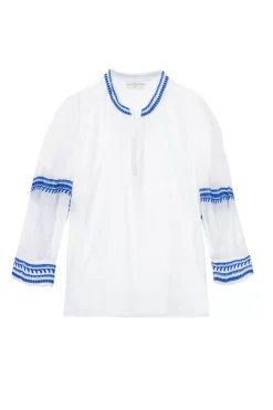 Blouses & Chemisiers|LA PETITE ÉTOILE Blouse Monika Blanc