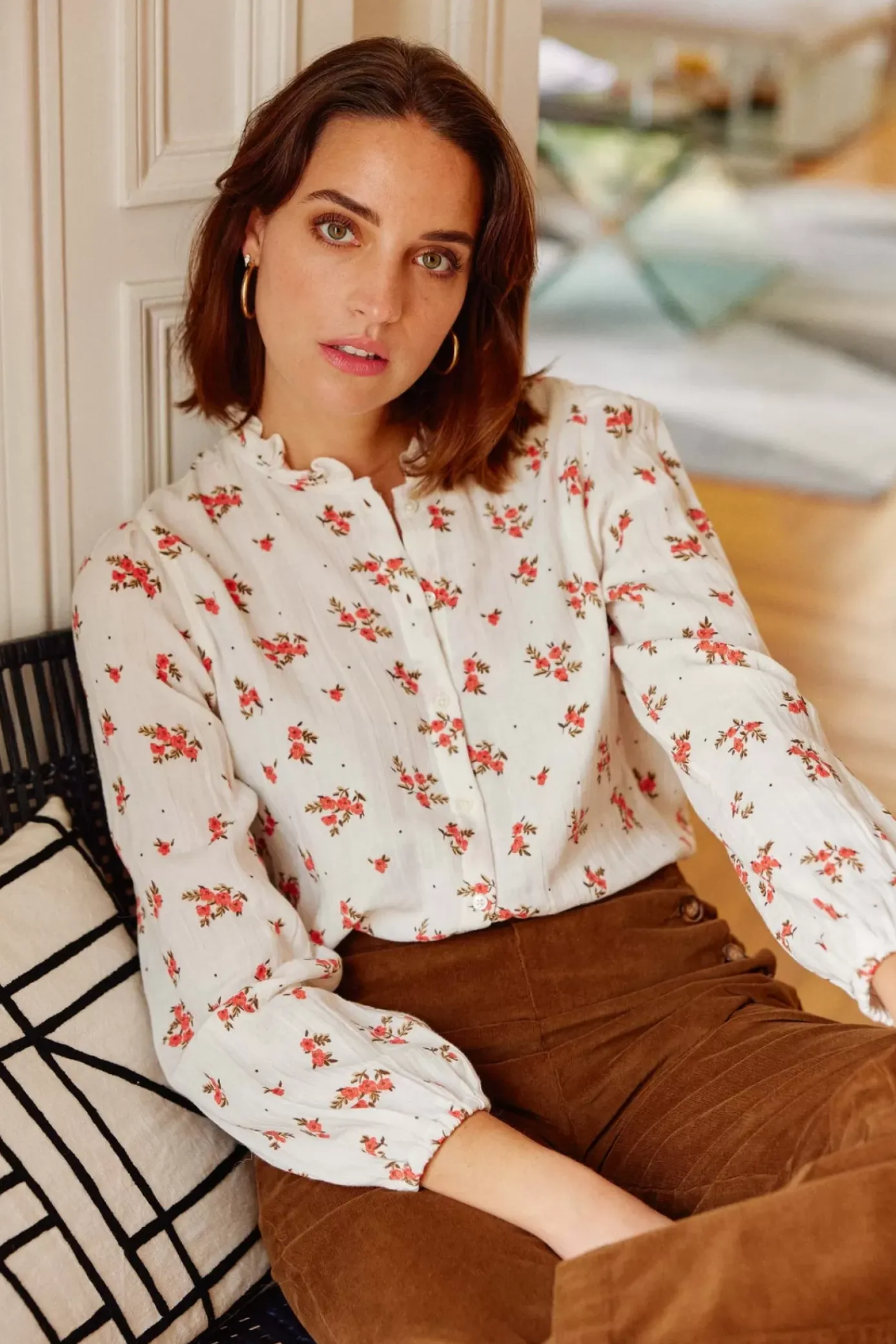 Blouses & Chemisiers|LA PETITE ÉTOILE Blouse Olympa Ecru