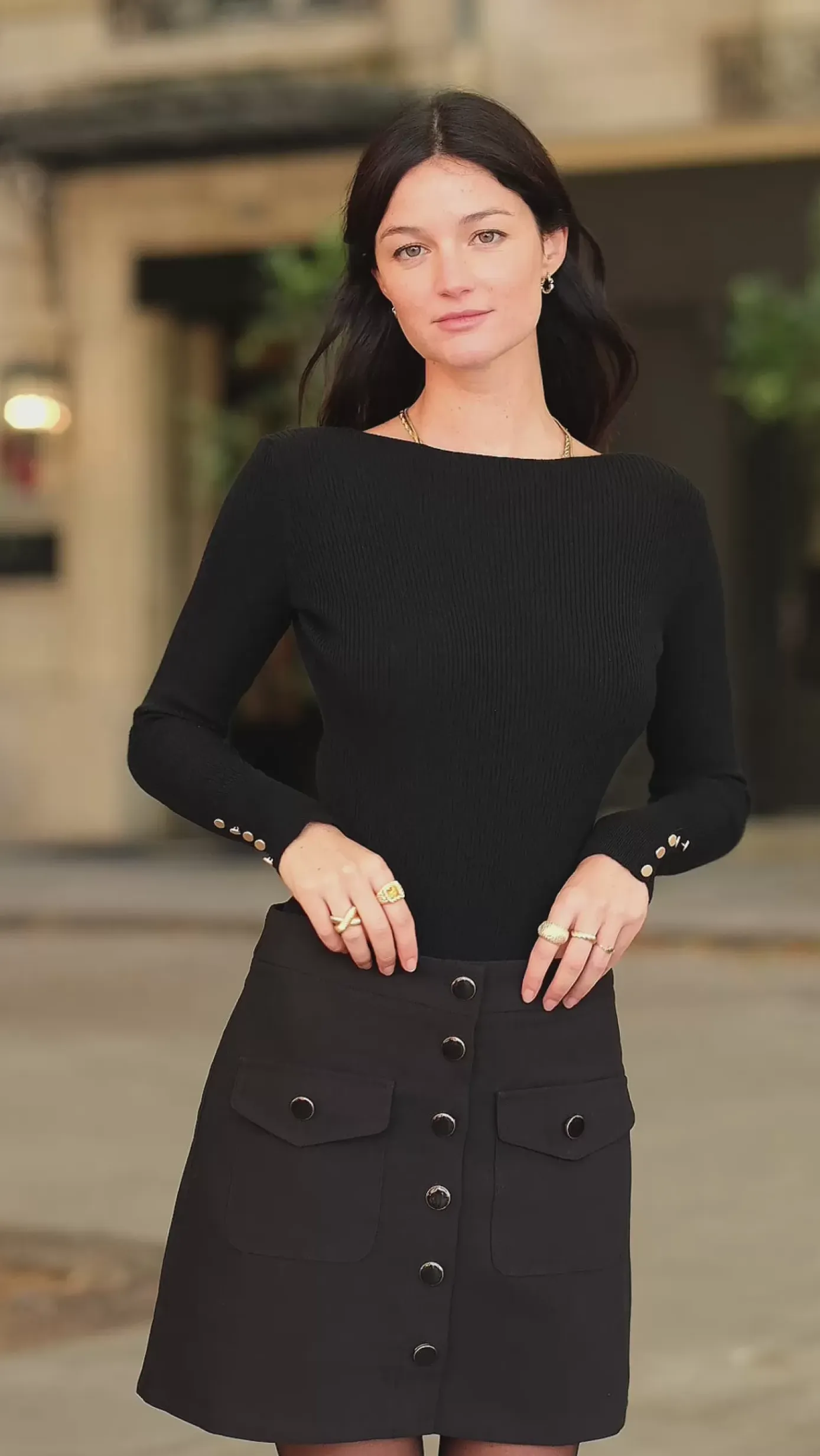 Tops|LA PETITE ÉTOILE Body Dario Noir