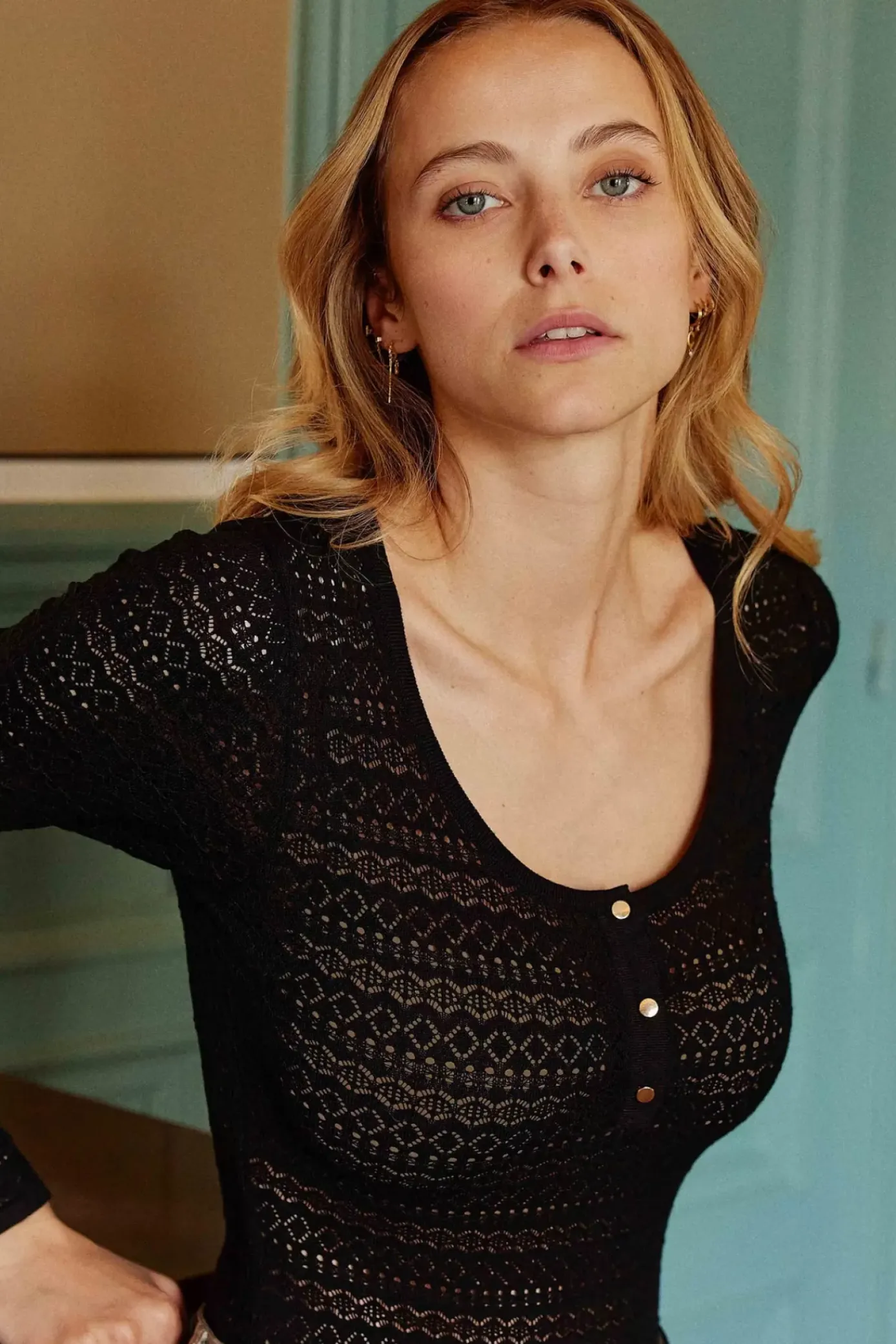Tops|LA PETITE ÉTOILE Body Lanya Noir
