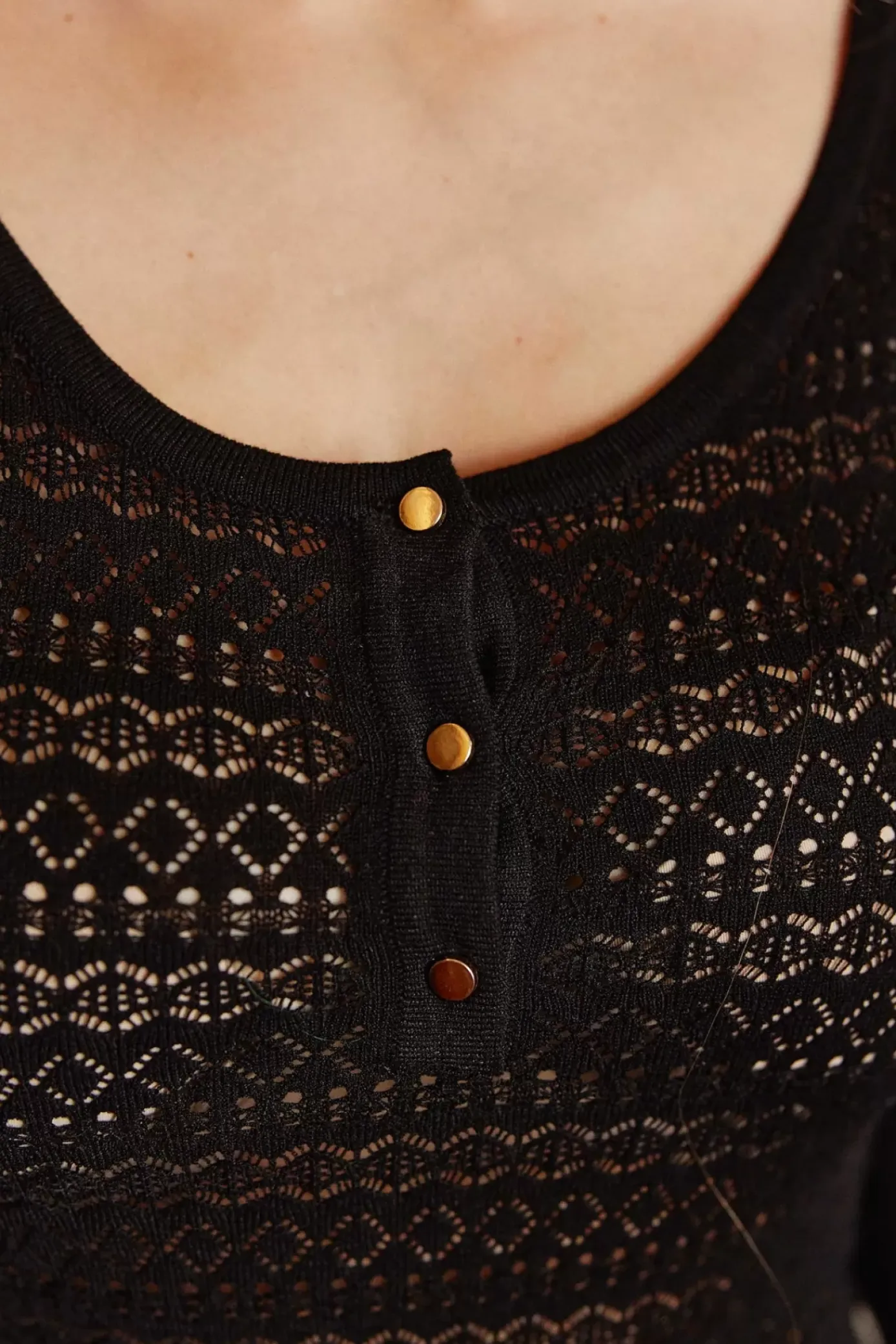 Tops|LA PETITE ÉTOILE Body Lanya Noir