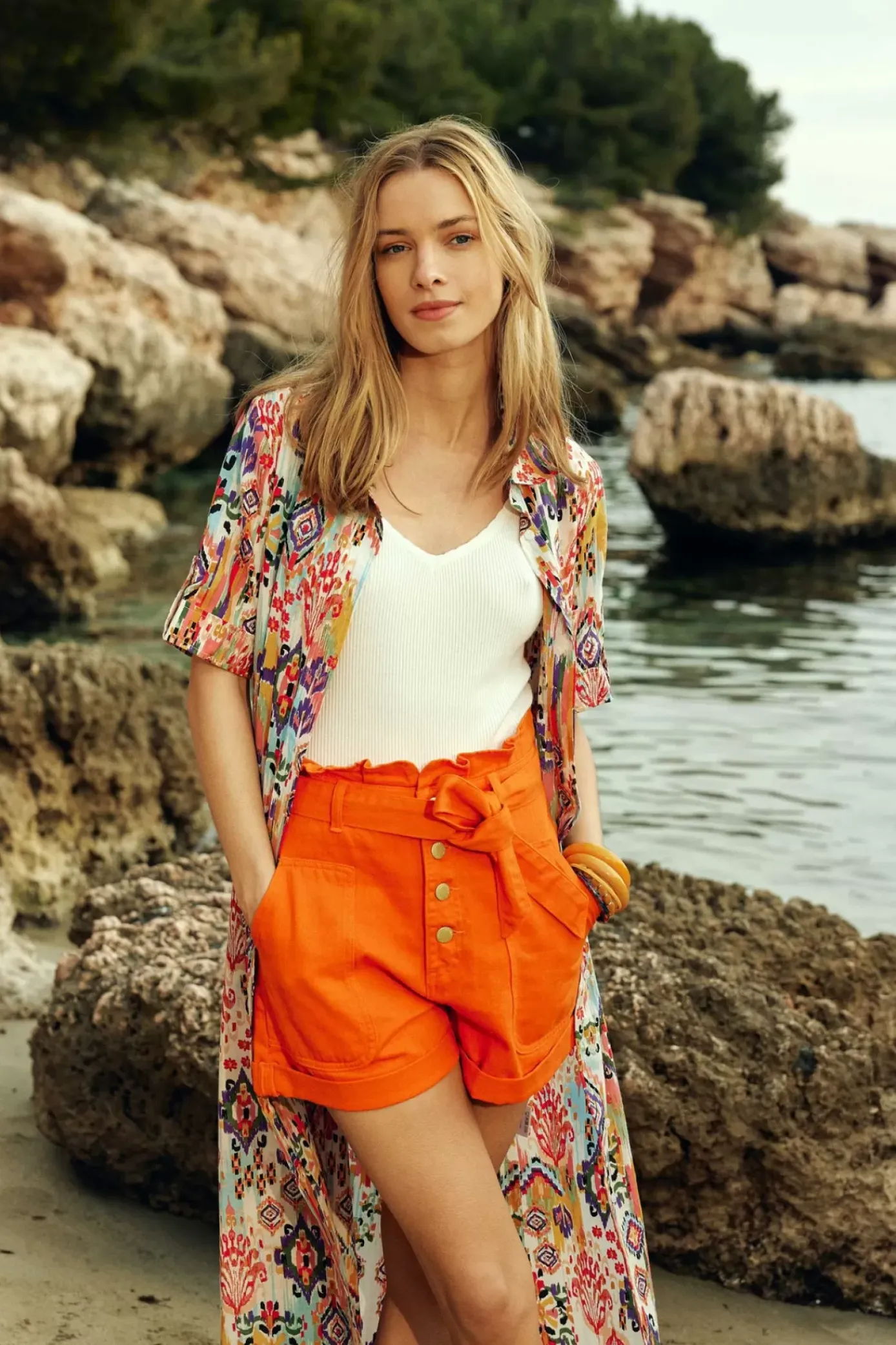 Tops|LA PETITE ÉTOILE Body Winona Blanc