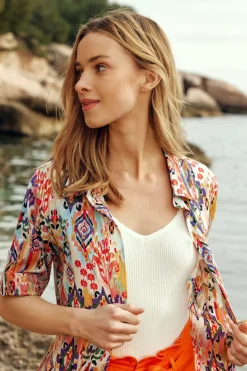 Tops|LA PETITE ÉTOILE Body Winona Blanc