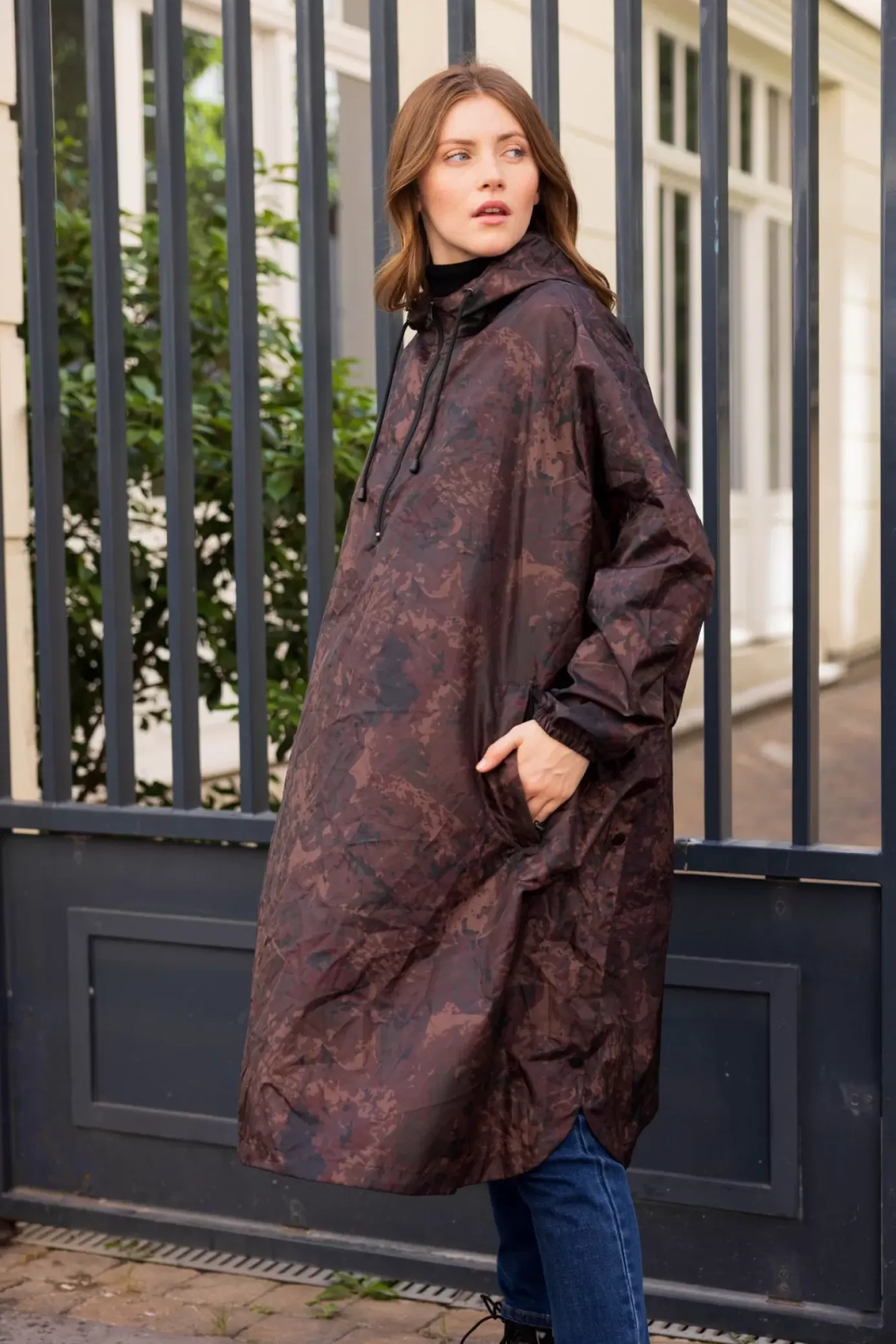 Manteaux & Vestes|LA PETITE ÉTOILE Cape De Pluie Karl Camouflage
