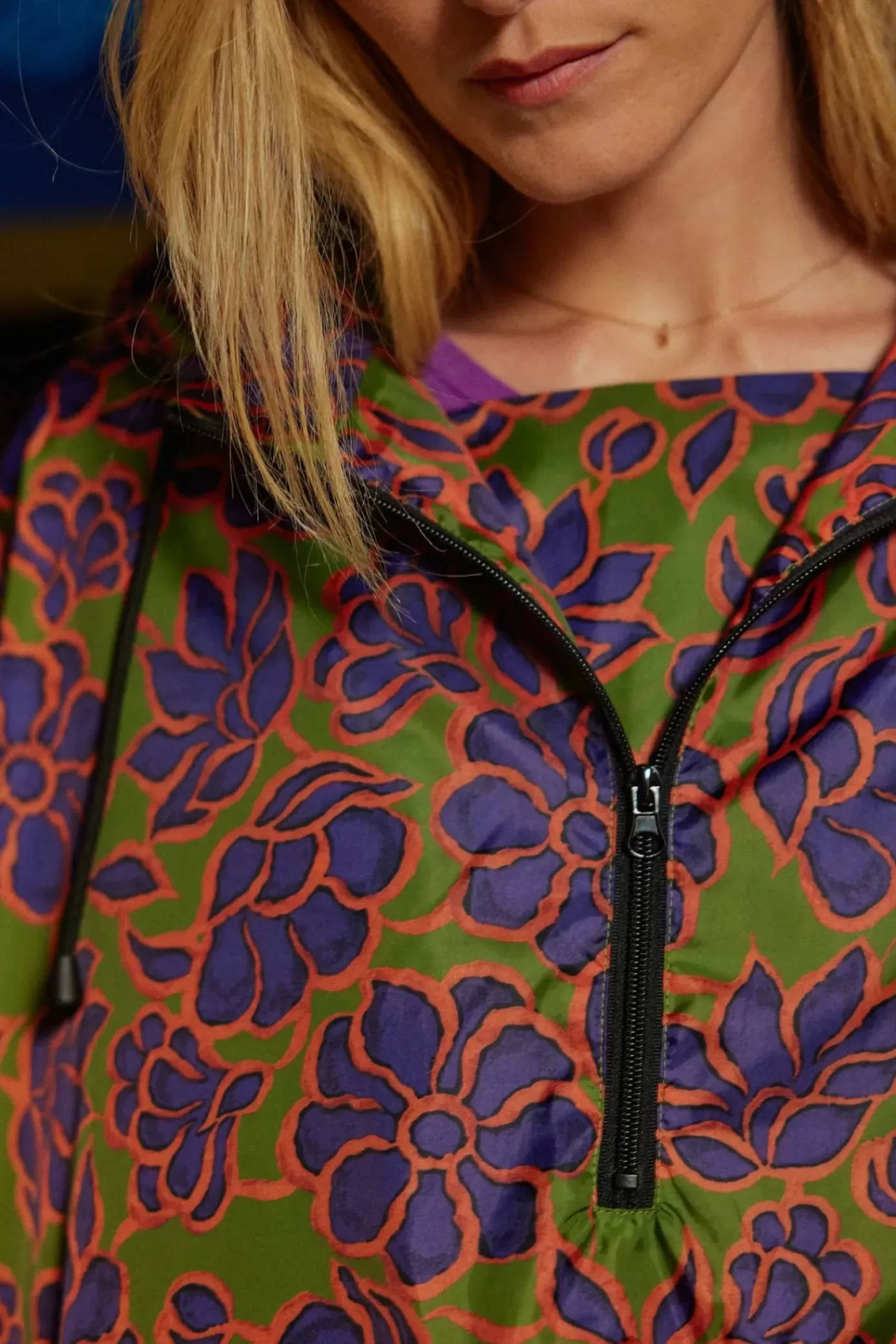 Manteaux & Vestes|LA PETITE ÉTOILE Cape De Pluie Karl Floral