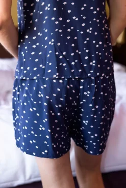 Les Pyjamas|LA PETITE ÉTOILE Caraco Et Shorty Set Zia Fleurette