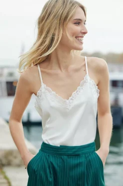 Tops|LA PETITE ÉTOILE Caraco Oralia Ivoire