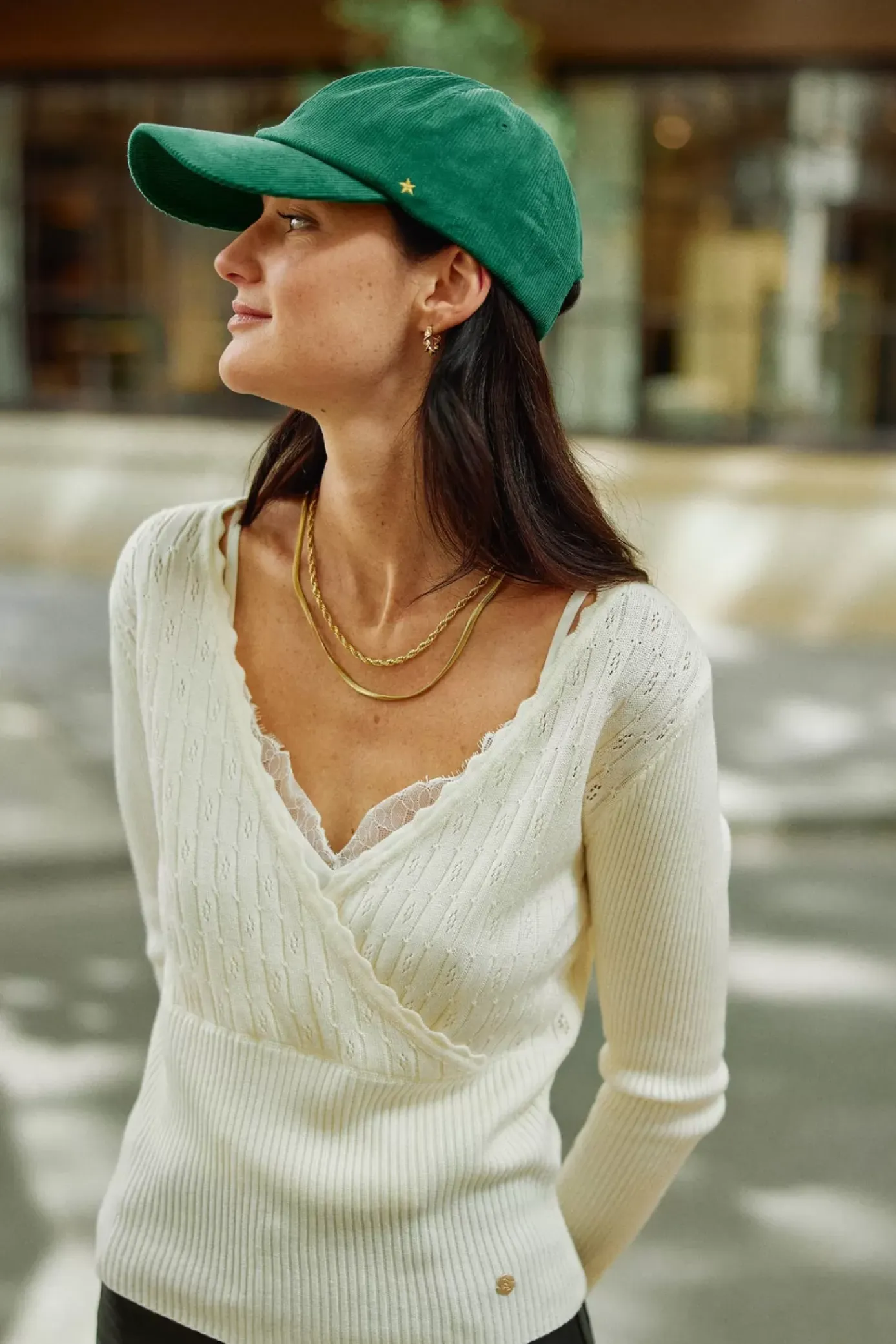 Accessoires|LA PETITE ÉTOILE Casquette Oletia Vert