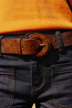 Accessoires|LA PETITE ÉTOILE Ceinture Coral Marron