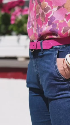 Accessoires|LA PETITE ÉTOILE Ceinture Dixon Fuchsia