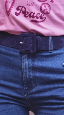 Accessoires|LA PETITE ÉTOILE Ceinture Elma Marine