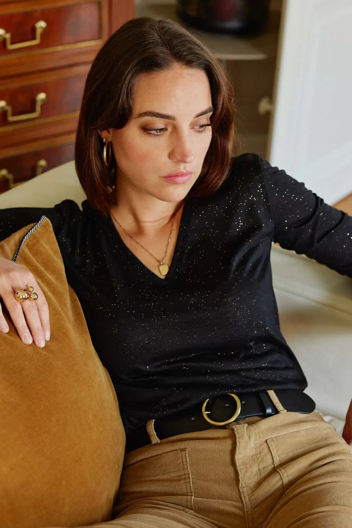 Accessoires|LA PETITE ÉTOILE Ceinture Mike Noir