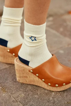Accessoires|LA PETITE ÉTOILE Chaussette Cristina B Vert