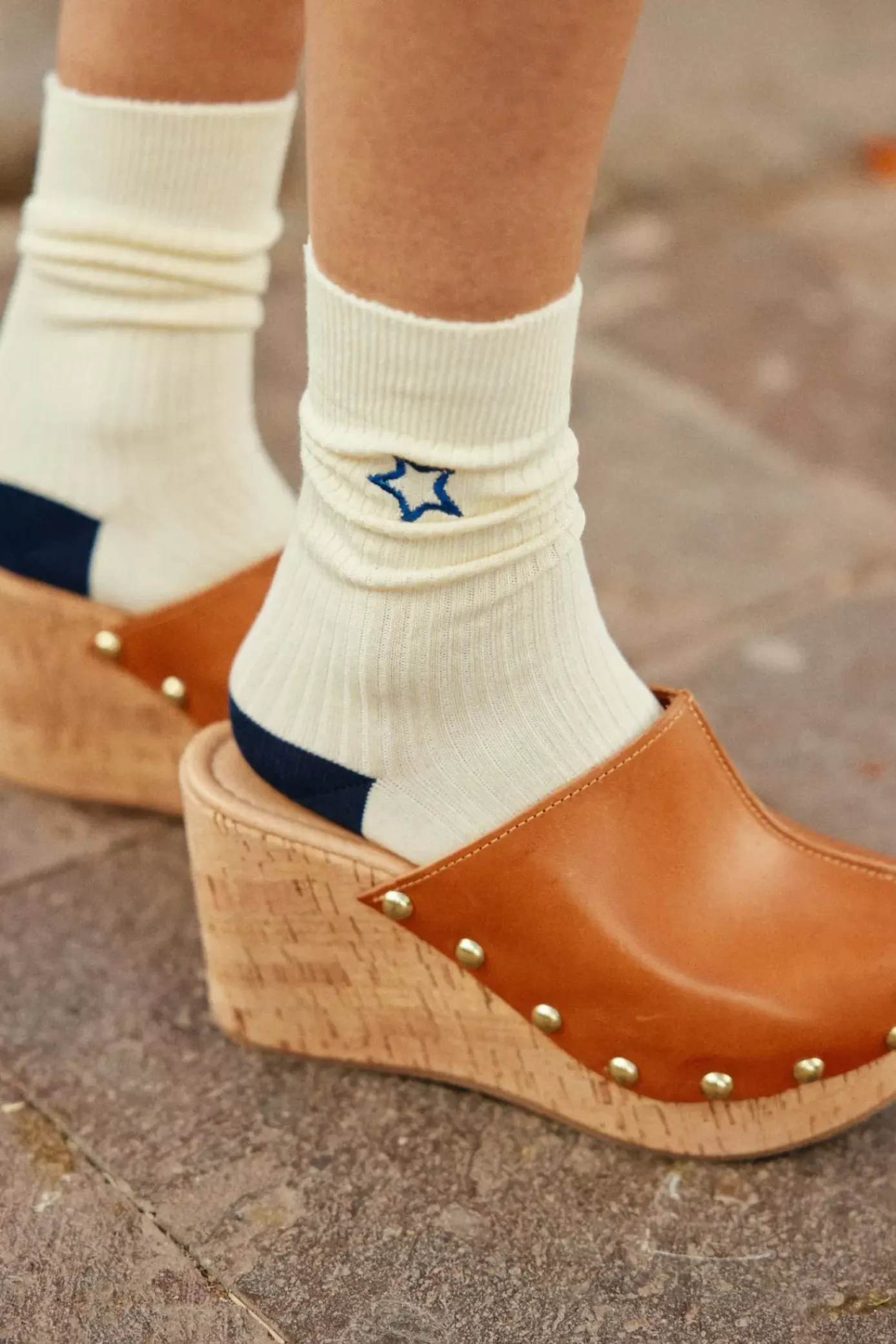 Accessoires|LA PETITE ÉTOILE Chaussette Cristina B Vert