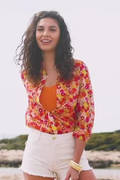 Blouses & Chemisiers|LA PETITE ÉTOILE Chemise Cosmos Floral