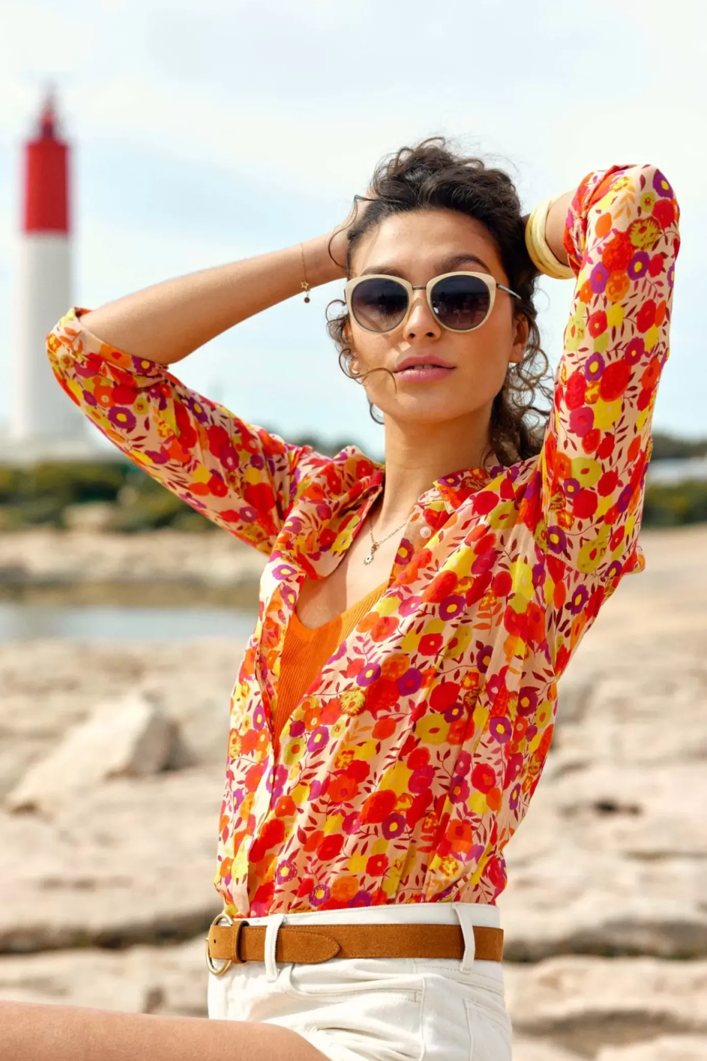 Blouses & Chemisiers|LA PETITE ÉTOILE Chemise Cosmos Floral