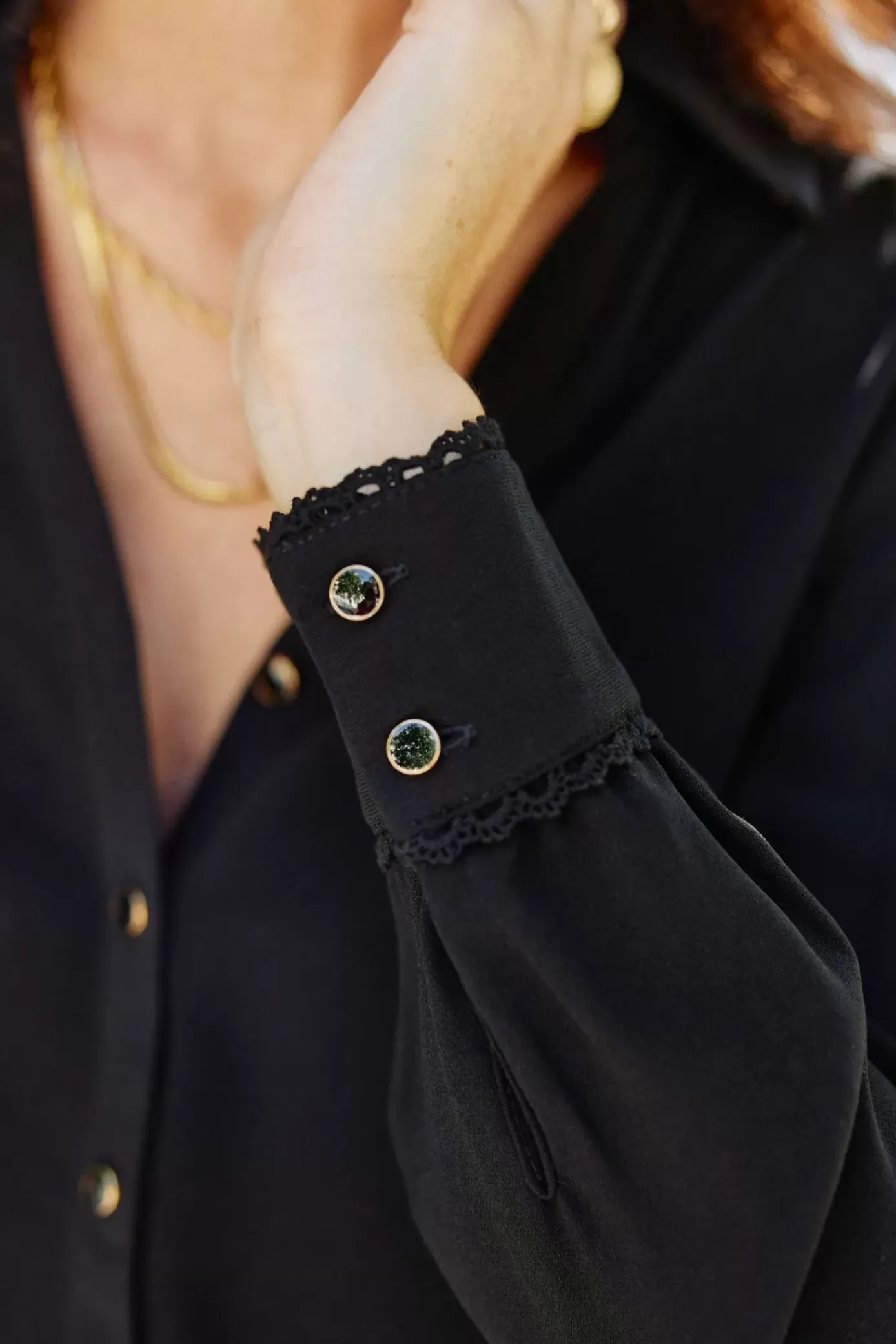 Blouses & Chemisiers|LA PETITE ÉTOILE Chemise Tix Noir
