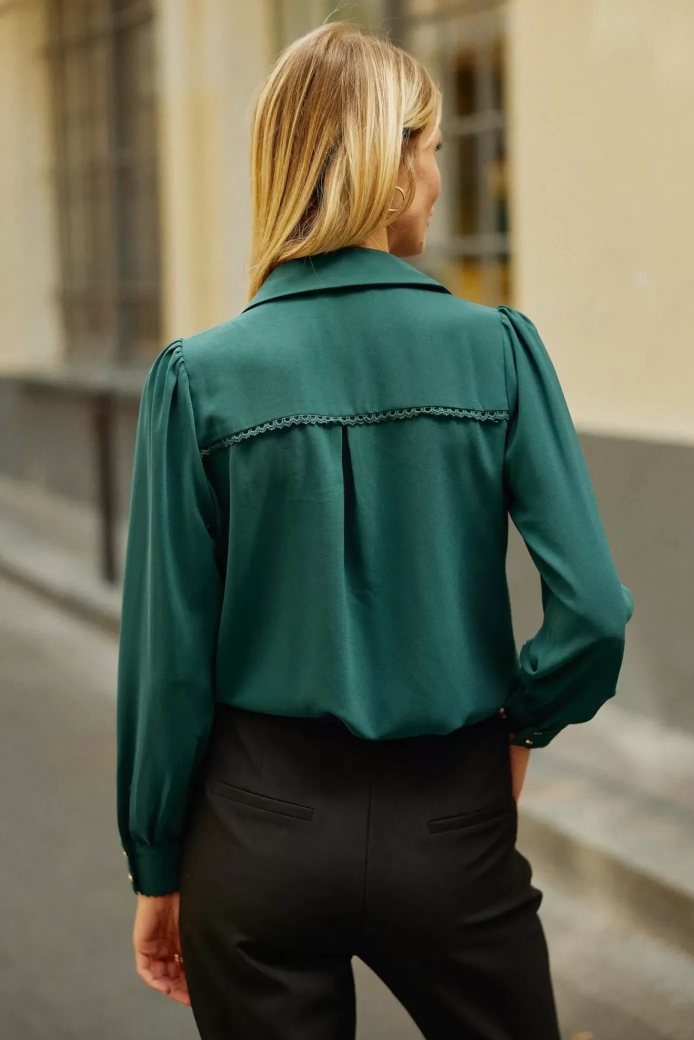 Blouses & Chemisiers|LA PETITE ÉTOILE Chemise Tix Vert