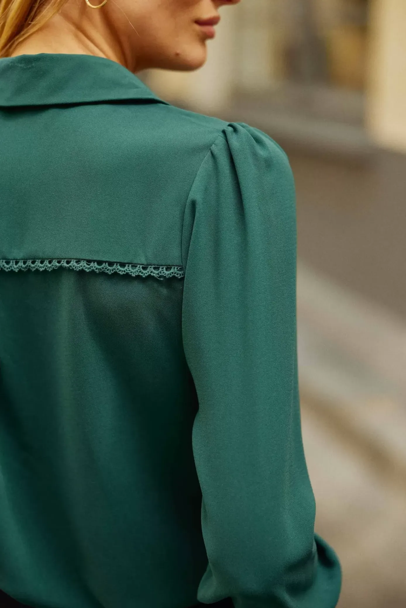 Blouses & Chemisiers|LA PETITE ÉTOILE Chemise Tix Vert