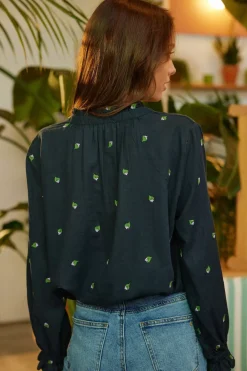 Blouses & Chemisiers|LA PETITE ÉTOILE Chemisier Imanol Marine