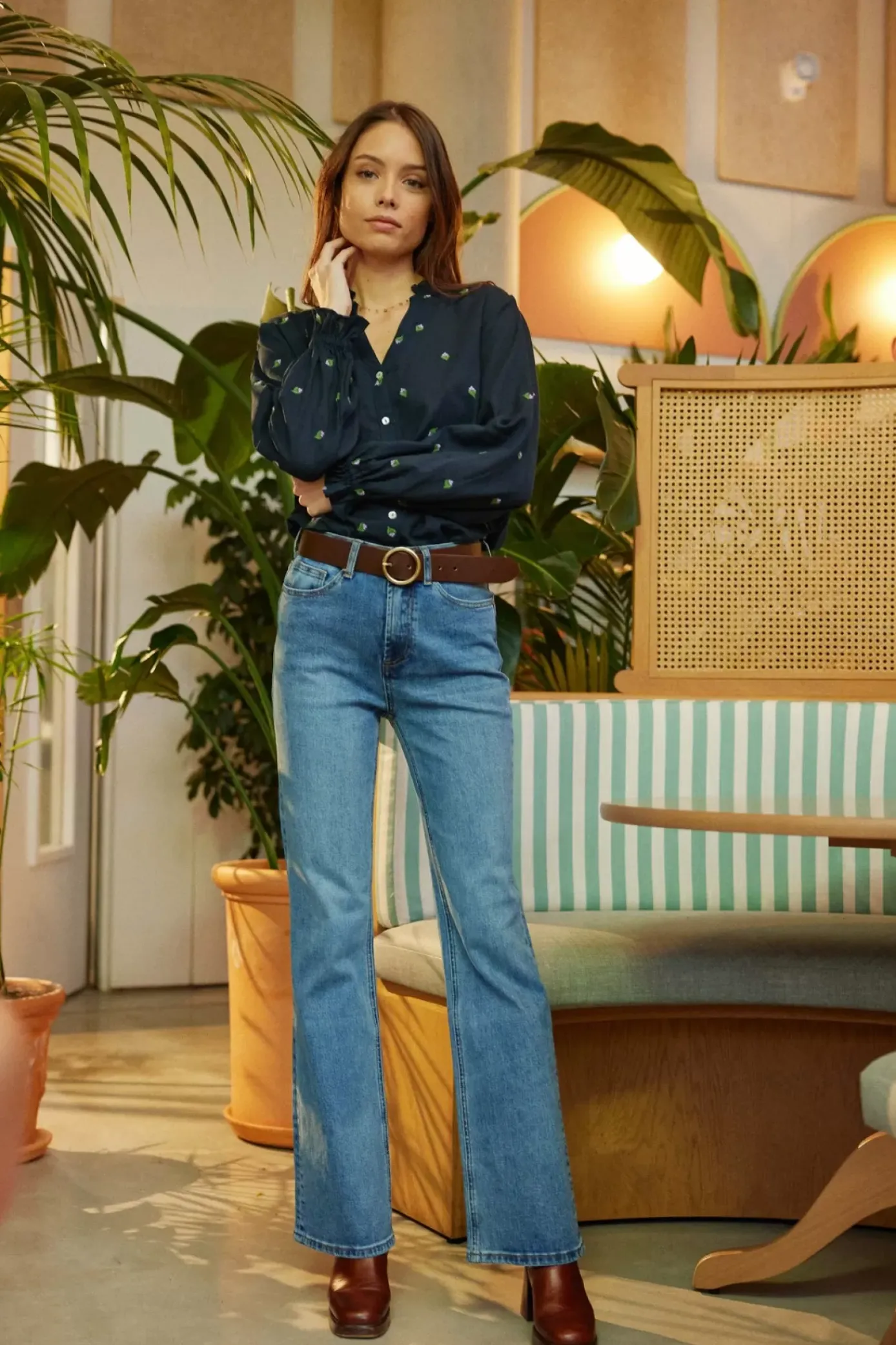 Blouses & Chemisiers|LA PETITE ÉTOILE Chemisier Imanol Marine