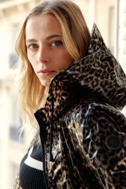 Manteaux & Vestes|LA PETITE ÉTOILE Coupe-Vent Rainy Imprime Leopard
