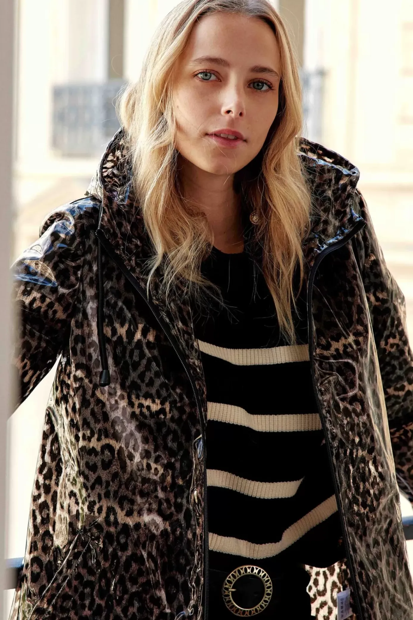 Manteaux & Vestes|LA PETITE ÉTOILE Coupe-Vent Rainy Imprime Leopard