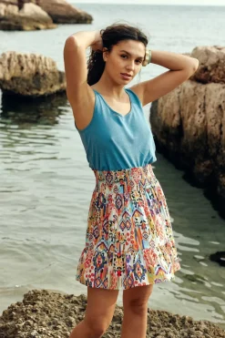 Tops|LA PETITE ÉTOILE Debardeur Matilda Bleu