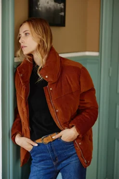 Manteaux & Vestes|LA PETITE ÉTOILE Doudoune Aulex Noisette