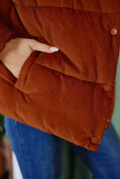 Manteaux & Vestes|LA PETITE ÉTOILE Doudoune Aulex Noisette