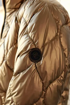 Manteaux & Vestes|LA PETITE ÉTOILE Doudoune Lorizo Or Rose
