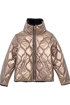 Manteaux & Vestes|LA PETITE ÉTOILE Doudoune Lorizo Or Rose