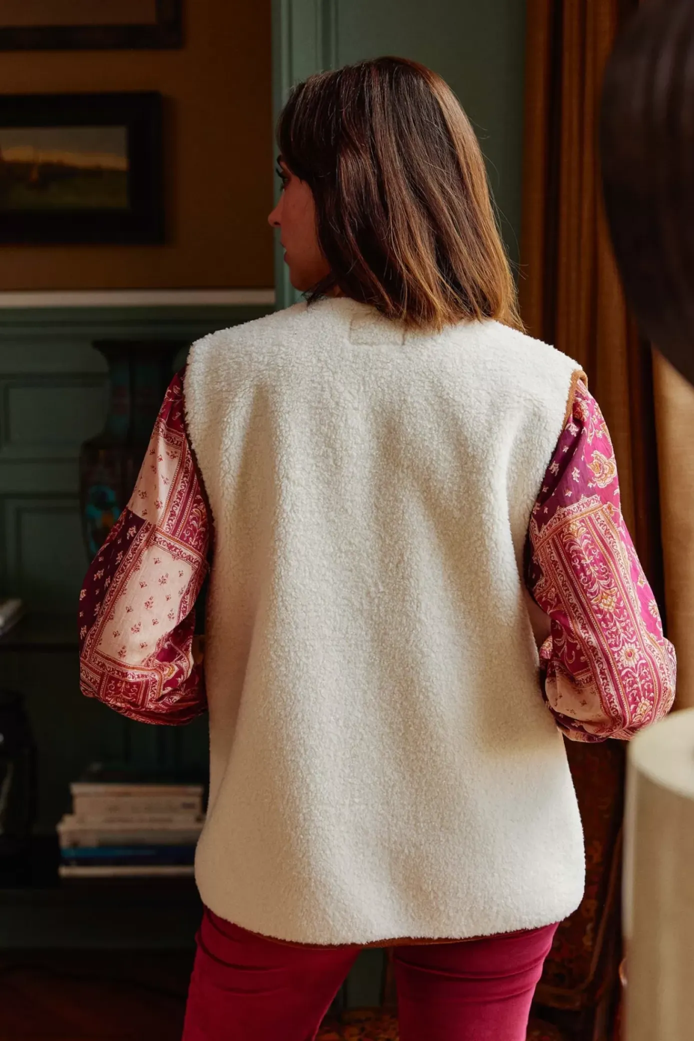 Manteaux & Vestes|LA PETITE ÉTOILE Gilet Livena Ecru