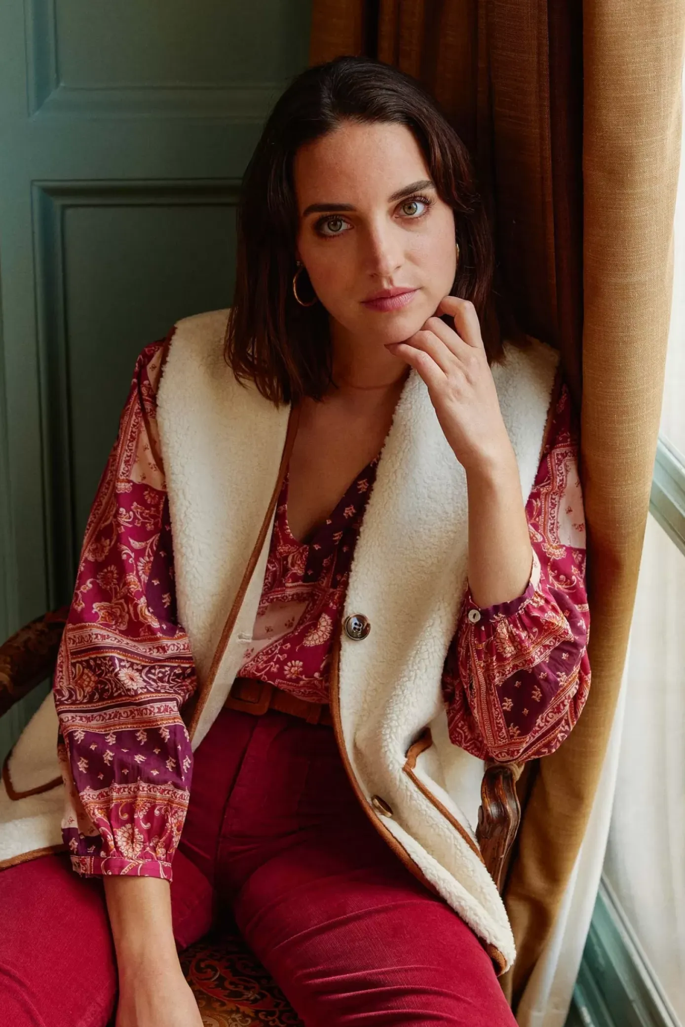 Manteaux & Vestes|LA PETITE ÉTOILE Gilet Livena Ecru