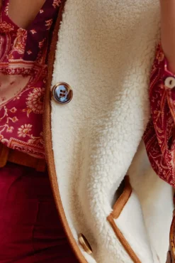 Manteaux & Vestes|LA PETITE ÉTOILE Gilet Livena Ecru