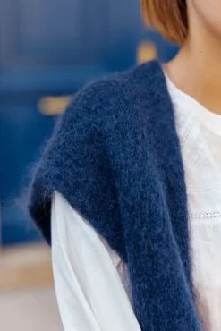Mailles|LA PETITE ÉTOILE Gilet Sade Marine