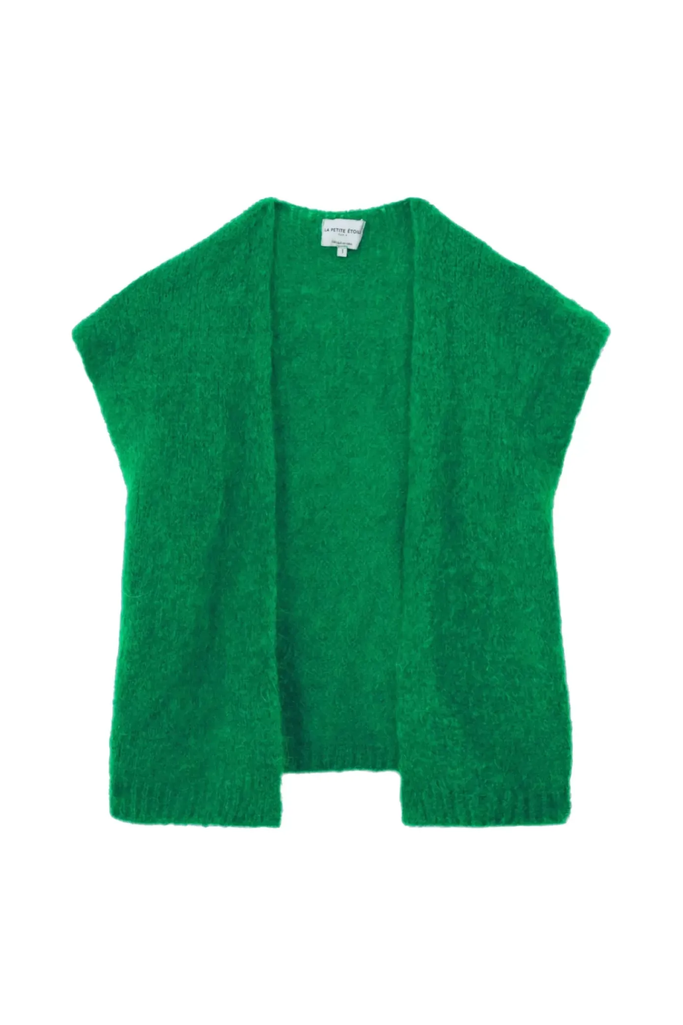 Mailles|LA PETITE ÉTOILE Gilet Sade Vert