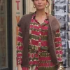 Mailles|LA PETITE ÉTOILE Gilet Sade Marron