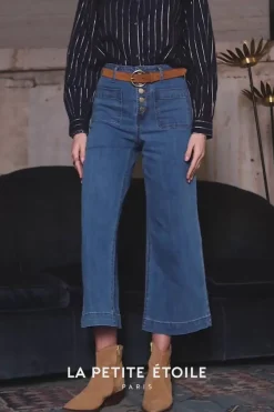 Pantalons & Jeans|LA PETITE ÉTOILE Jean Atlanta S Stone Clair