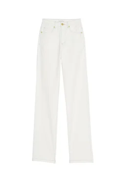Pantalons & Jeans|LA PETITE ÉTOILE Jean Brieg Blanc