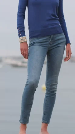 Pantalons & Jeans|LA PETITE ÉTOILE Jeans Maude Stone
