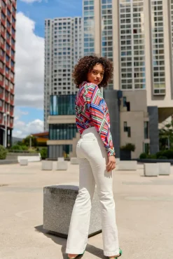 Pantalons & Jeans|LA PETITE ÉTOILE Jean Sonny E Ecru