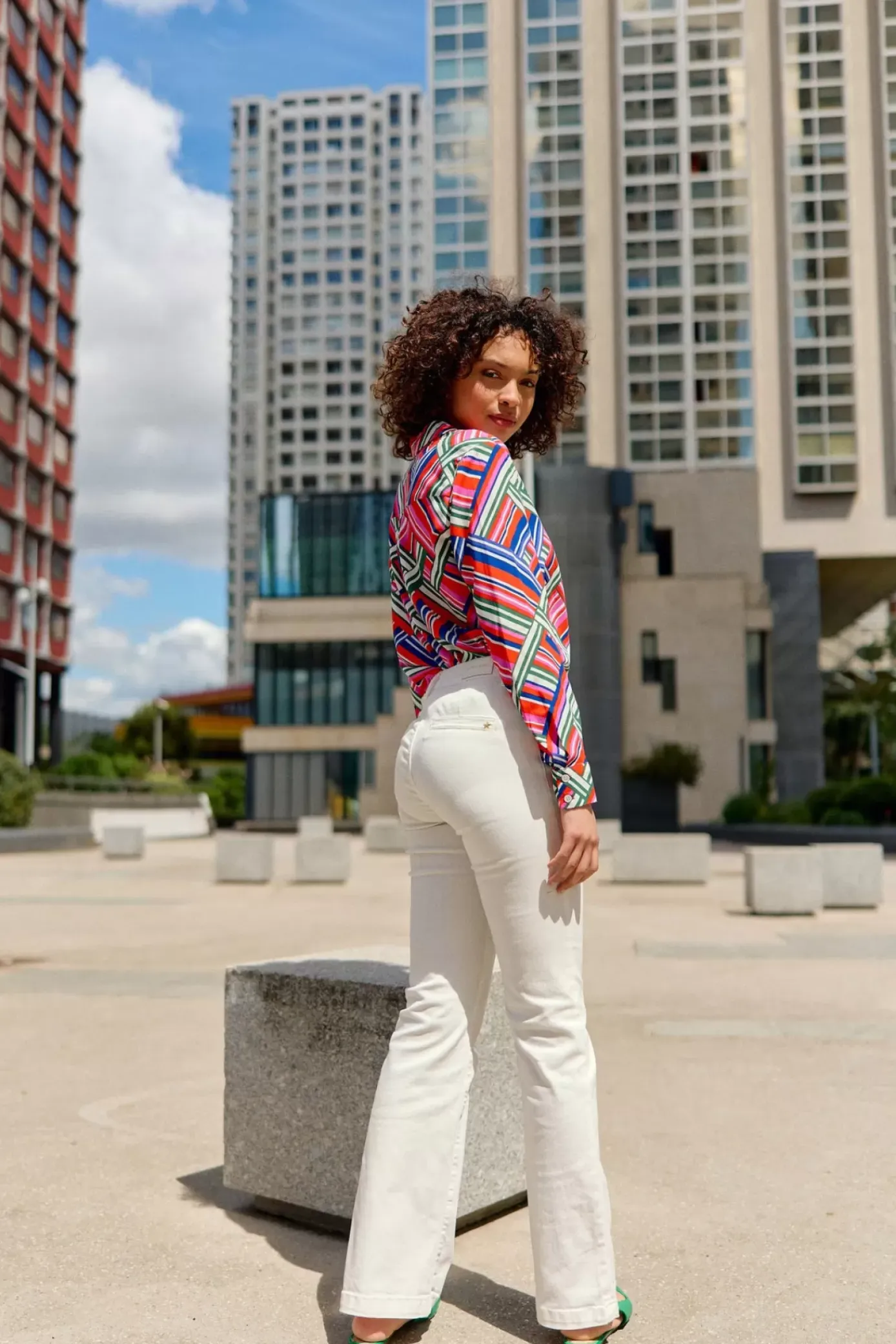 Pantalons & Jeans|LA PETITE ÉTOILE Jean Sonny E Ecru