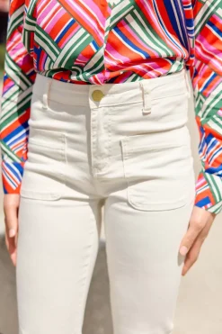 Pantalons & Jeans|LA PETITE ÉTOILE Jean Sonny E Ecru